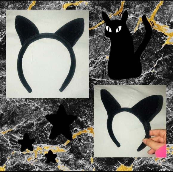 "MOONLIGHT KITTEN!" WOMENS DELUXE BLACK CAT COSTUME SIZE S/M NEW! - Picture 6 of 12